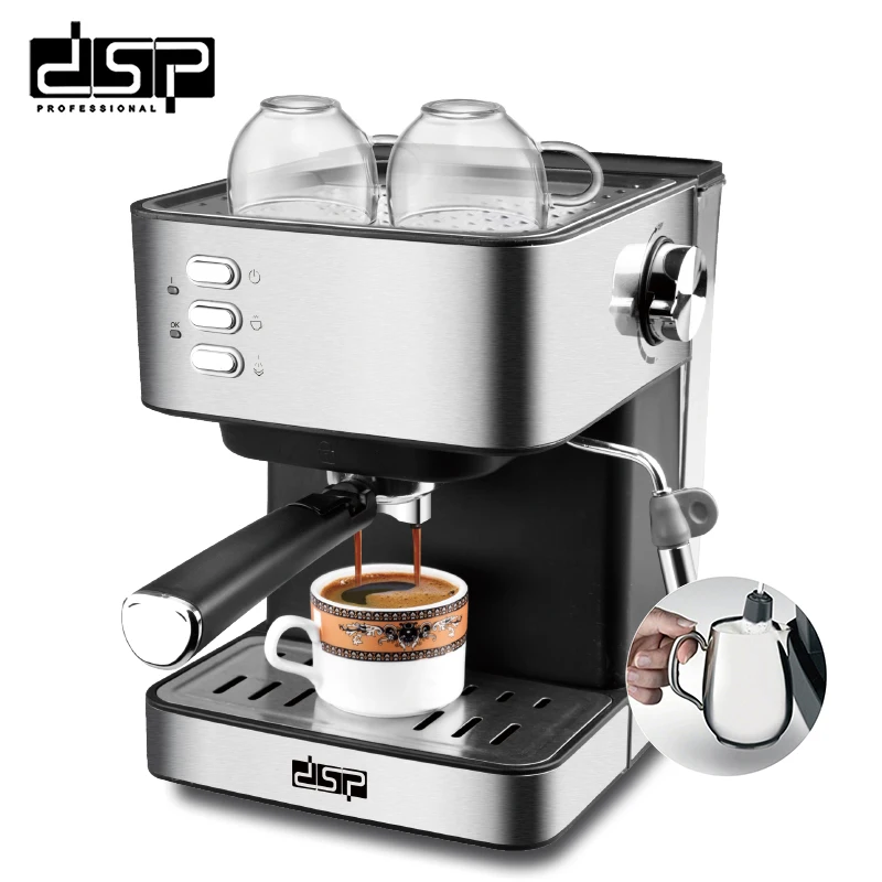 15 Bar Automatische Italienische Typ Espresso Kaffee Maschine Machen Espresso Und Cappuccino Mit 1,5 L Tetachable Transparent Wasser Tank