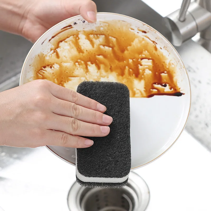 Kitchen Accessory Dishwasher Sponge Sink Cleaning Tools Small Item Cheap Products Scouring Pad Scourer Home Useful Little Things