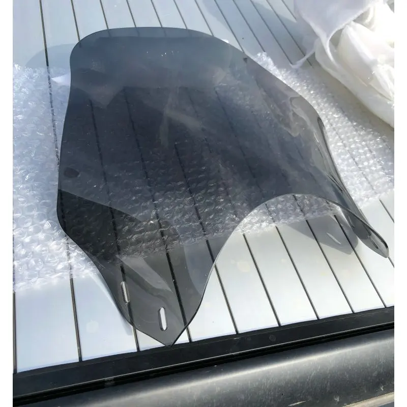 شاشة واقية من الرياح لسوزوكي VX800 VX 800 GN400 GN250 GN125 GN125E GN125U GN 400 250 125 E U شاشة دراجة نارية زجاج أمامي دخان رمادي