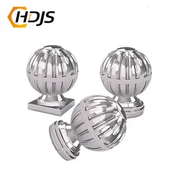 Stainless steel connecte 304 round seat ball, square seat ball, welded hollow ball, stair handrail, outdoor guardrail decoration