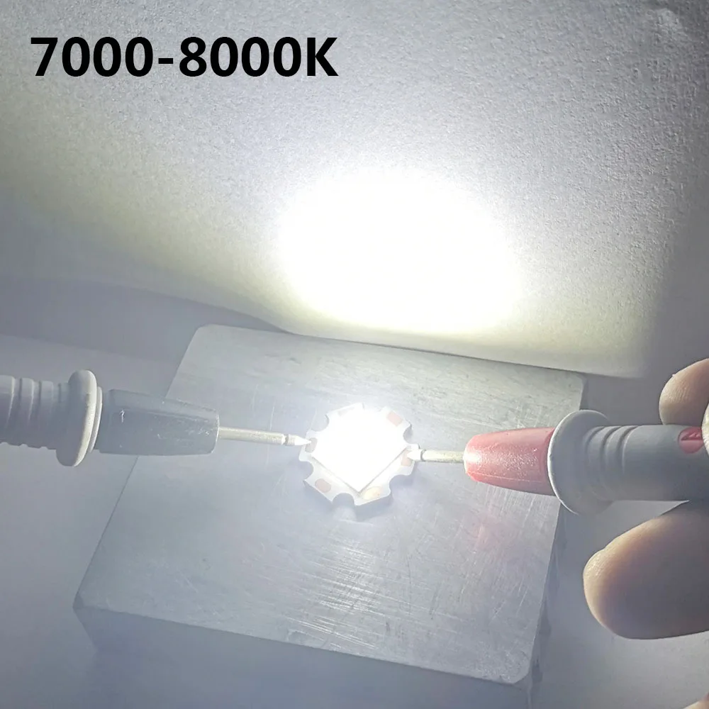 DC24V 3A 72W XHP110 LED COB DIY dla LED latarka rowerowa światła samochodowe szperacz lampa wędkarska zimny biały 7000K