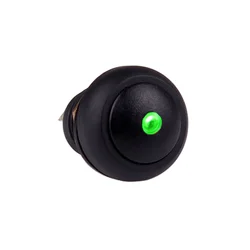 12 Volt 12mm IP67 Selflocking Push Button Switch with Led Lamp 12mm Electric Switch