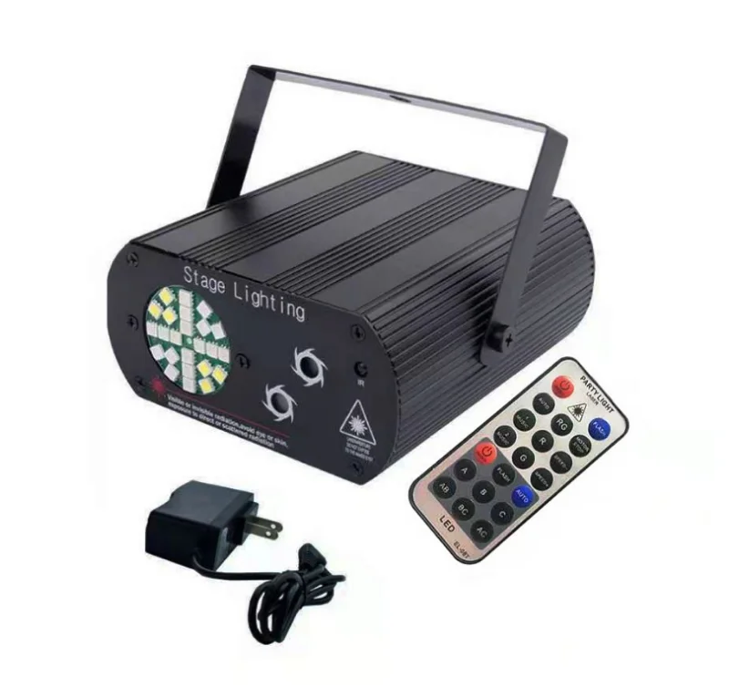 Imagem -06 - Ano Novo Mais Quente Palco Led Strobe Efeito Laser Som Dmx512 Controle Automático dj Disco Ktv Mini Efeito de Luz 2023