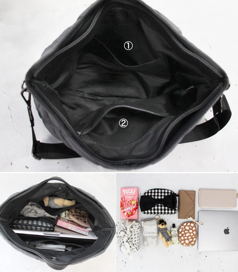 MABULA-Sac à Main Matelassé en Nylon pour Femme, Fourre-Tout Simple, de Luxe, de Styliste, avec Plumes, Rembourré, Bandoulière, Oreiller, Collection