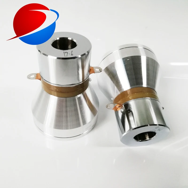 산업 청소를위한 20 khz/40 khz/60 khz 120 w 다중 주파수 압전 초음파 변환기