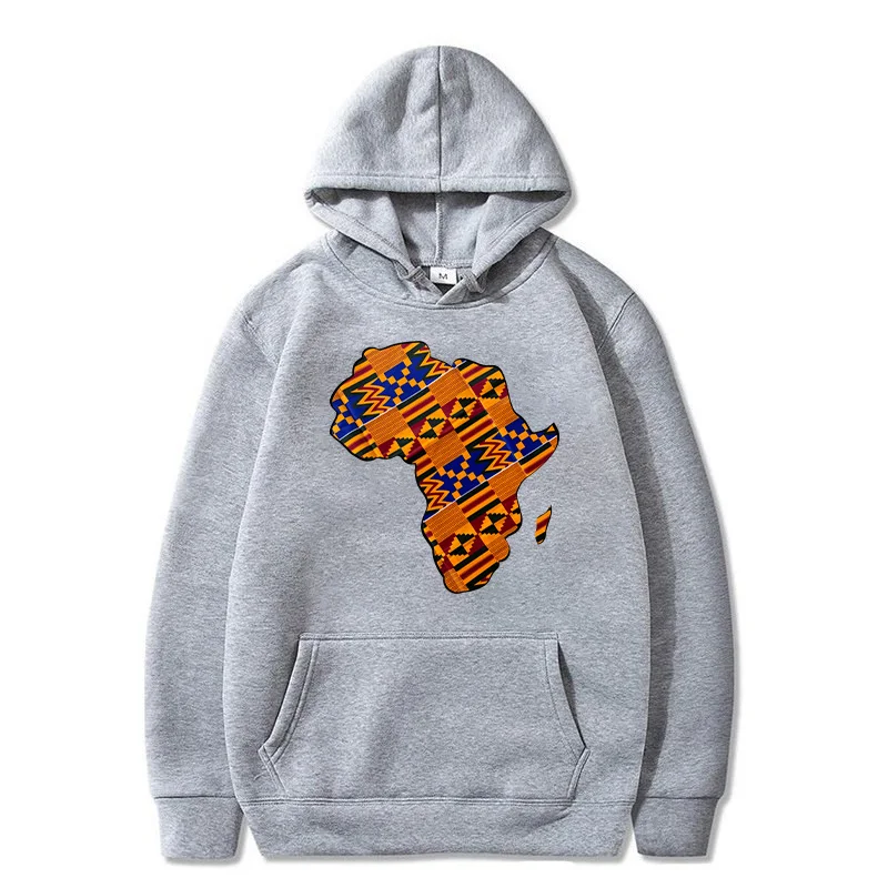 African Map Patches On Clothing Heat Transfer Sticker On T-Shirt Hoodies Unisex DIY Washable Patch Iron On Transfers On Clothes