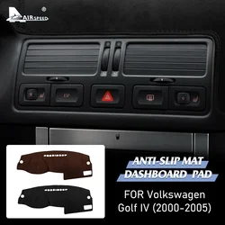 Flannel Dashboard Cover Pad for Volkswagen VW Golf 4 MK4 Golf IV 1J 2000 2001 2002 2003 2004 2005 Anti-UV Dash Mat  Accessories