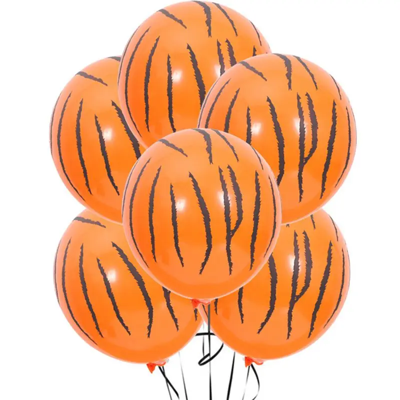 

Animal Printed Cow Tiger Zebra Leopard Latex Balloon Jungle Theme Birthday Wedding Decor Summer Party Baby Shower Supplies