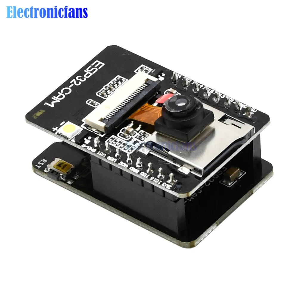 ESP32-CAM-MB WIFI Bluetooth Development Board OV2640 Camera Module Support Picture Shoot Video Preview Micro USB to Serial Port