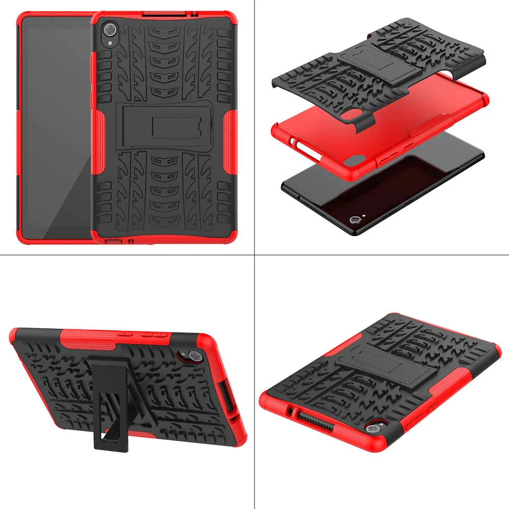 Resistente à prova de choque tpu amortecedor coque capa para lenovo tabm8 tab m8 8.0 "tb 8705n 8705f 2020 tablet caso suporte concha funda