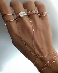 Classic Punk Wedding Ring Iced Out Bamboo Shape Finger Jewelry Pave 5a Cz Couple Rings for Women Men Lover Anniversary Gift