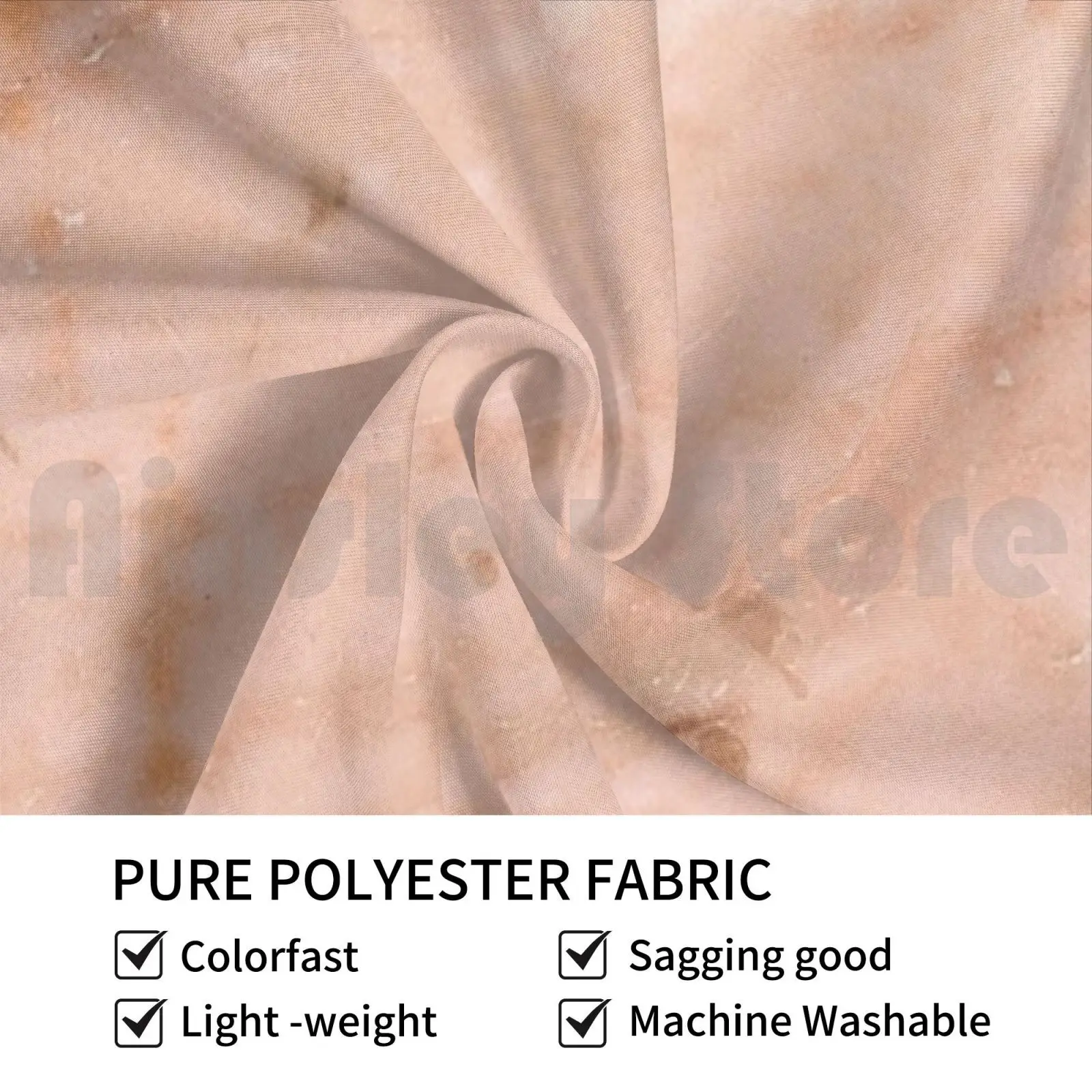 Rose-Gold Marble Customized Tapestry Pink Rose Gold Texture Pastel