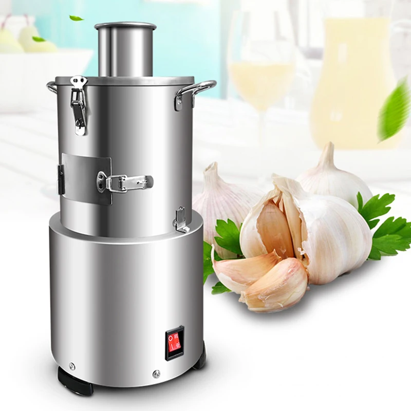 

Electric Whole Garlic Peeler Stainless Steel Dry Type Garlic Peeling Machine Stainless Steel 110V/220V