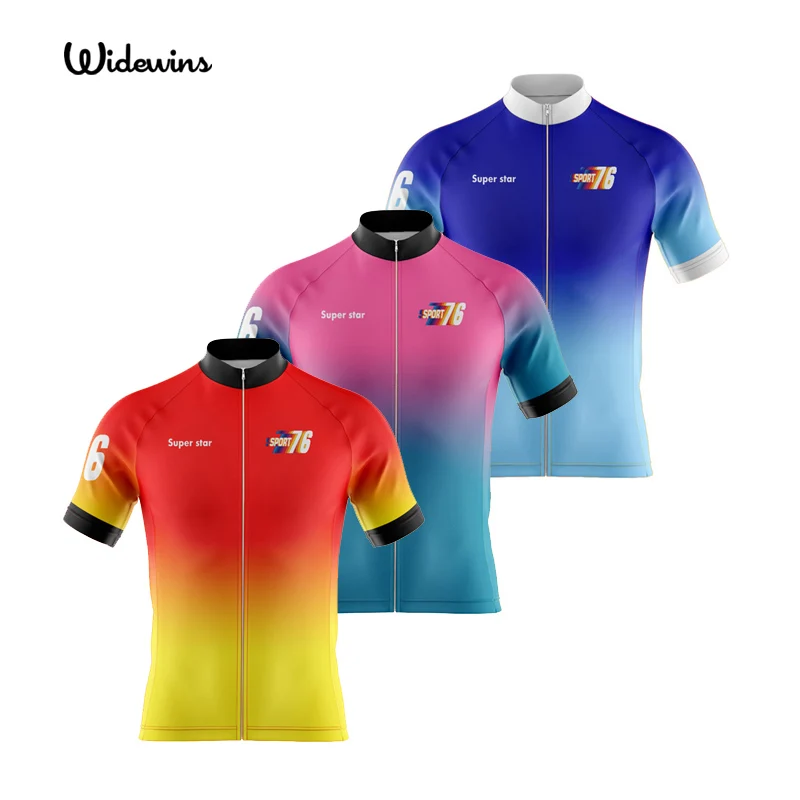 

2022 MTB Cycling Clothing Ropa Maillot Ciclismo Bicycle Summer Pro Team Men Cycling Jerseys Short Sleeve Bike Shirts Wear Shirts