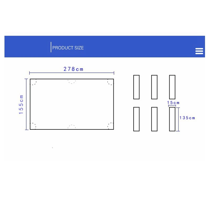 Biljart Voelde Voorgesneden Vervanging Kit Biljart Stof Pns Biljart Stof Doek Voor Zwembad Spel 788/900/988-Wollen Size 278*155Cm