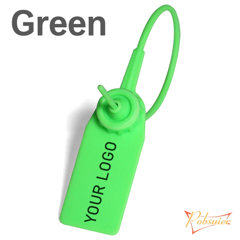 Pobsuier 100Pcs Custom Plastic Labels Kleding Merk Tag Wegwerp Gepersonaliseerde Security Hang Tags Voor Kleding Schoenen 180mm/7.1"