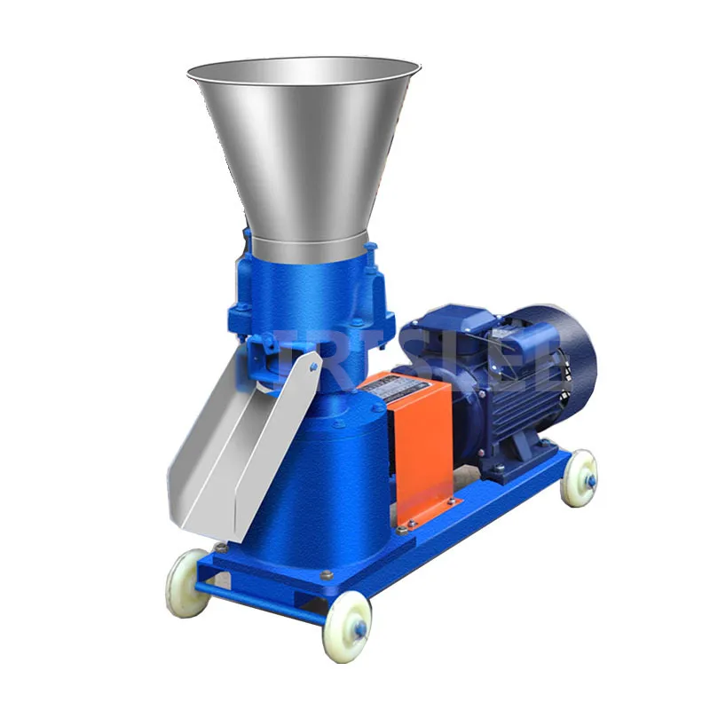 New type Pellet Machine Wood Feed Pellet Mill220V/380V Animal Feed Granulator high efficiency