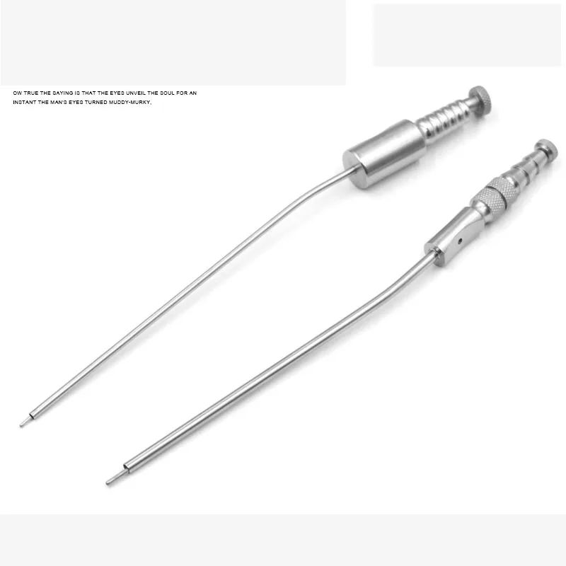 Aspirateur Nasal en acier inoxydable, instrument chirurgical, outil orthopédique Nasal, perforation des sinus maxillaires, irrigation, aspiration nasale t