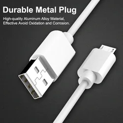 Micro USB Cable 2.4A Fast Charging Android Cable Cord Mobile Phone Charger Cabel Kabel for Oukitel K6000 Pro C8 K3