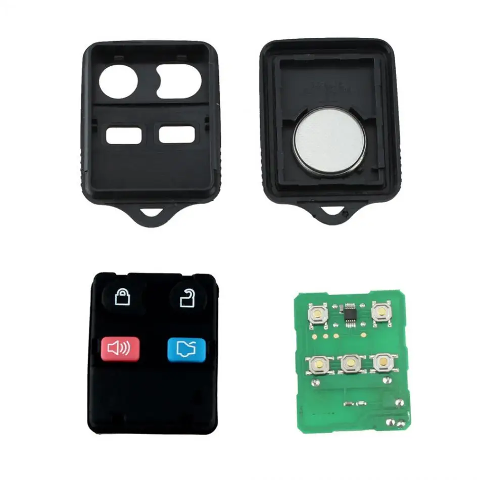 315MHz 4 Buttons Replacement Keyless Entry Remote Key Fob CWTWB1U345 Fit for Ford / Mercury Car Remote key shell