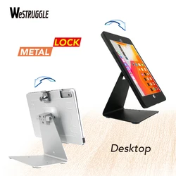 Anti-Theft Security Kiosk POS Desktop Stand Holder Enclosure for 10.2