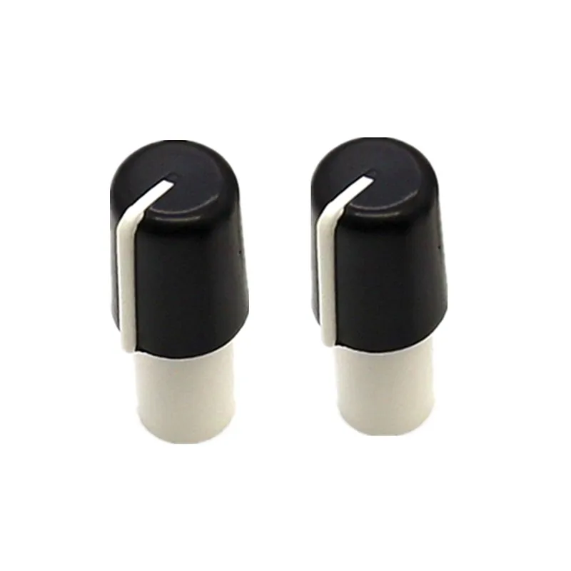 

5pcs 11×29MM Plastic Potentiometer Rotary Encoder Volume Switch Knob D Axis 6MM Half Shaft Knob