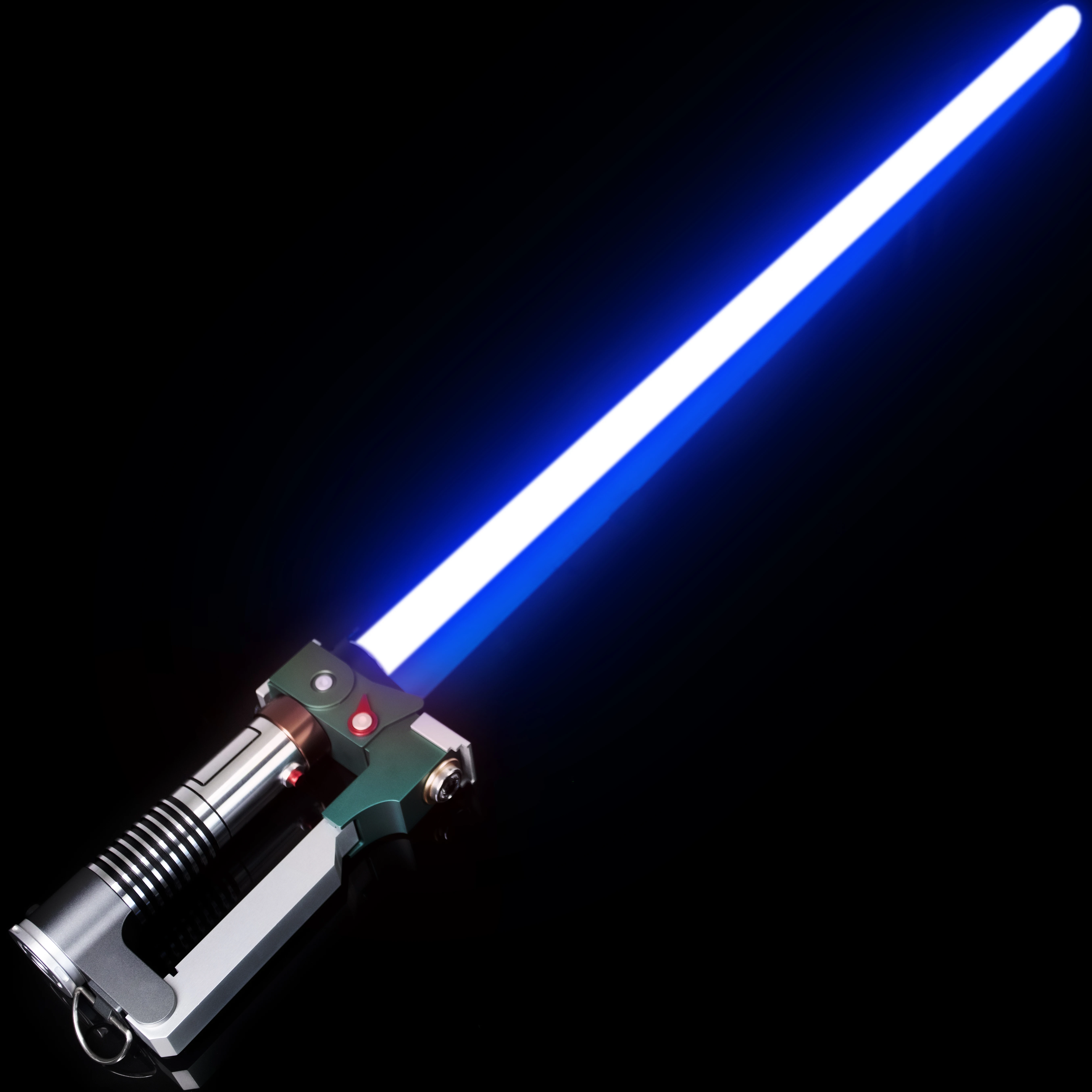 LGT DAMIENSABER Ezra Lightsaber-Sensitive Smooth Swing Light Sabers with 12 Colors Changing 9 Sound Fonts Heavy Dueling Training