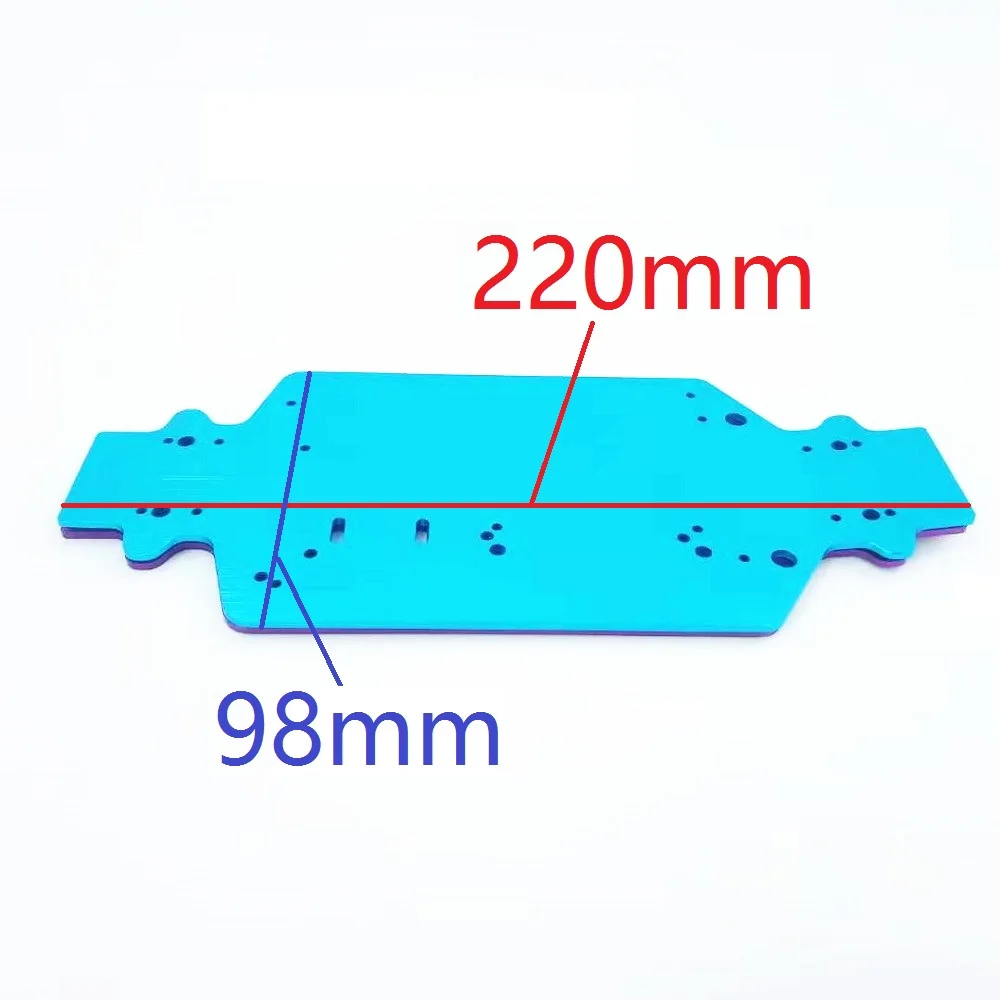 M0447 Upgrade Metal Lower Main Frame 1/16 Huanqi HQ734A 734 CAR Spare Parts Accessories