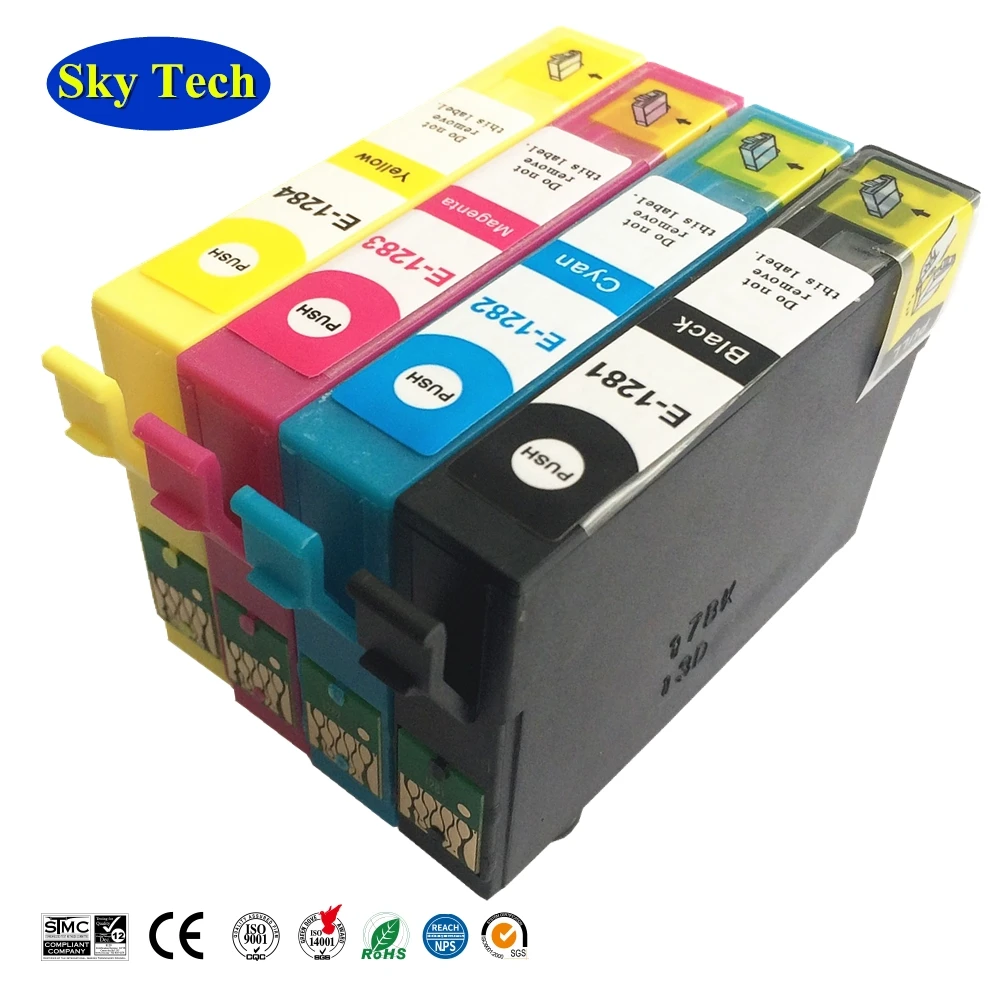 T1281 - T1284 T1285 Compatible ink Cartridge For EPSON Stylus S22 SX125 SX130 SX230 SX235W SX420W SX425W SX430W SX435W Ink