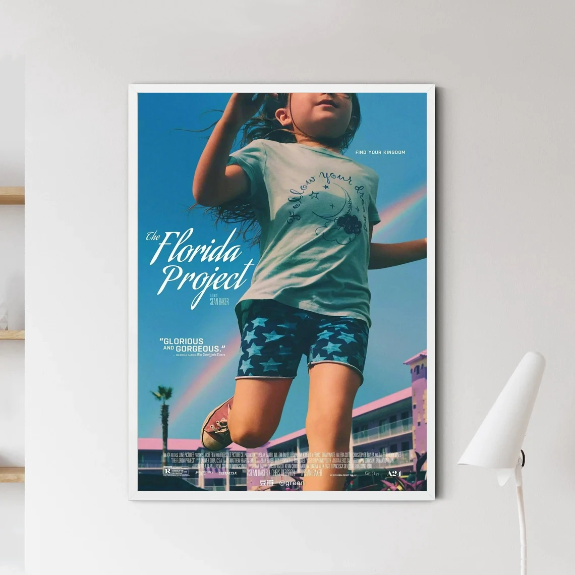 Póster de película The Florida Project, lienzo impreso, arte moderno, decoración del hogar para sala de estar (sin marco)