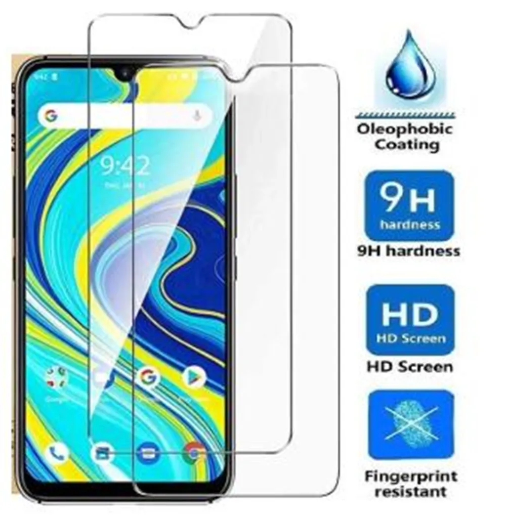 Screen Protector for UMIDIGI Bison GT Tempered Glass 9H Cover Film for UMIDIGI A7 A11 A7S S5 A9 Pro Glass Protector Film 6.3