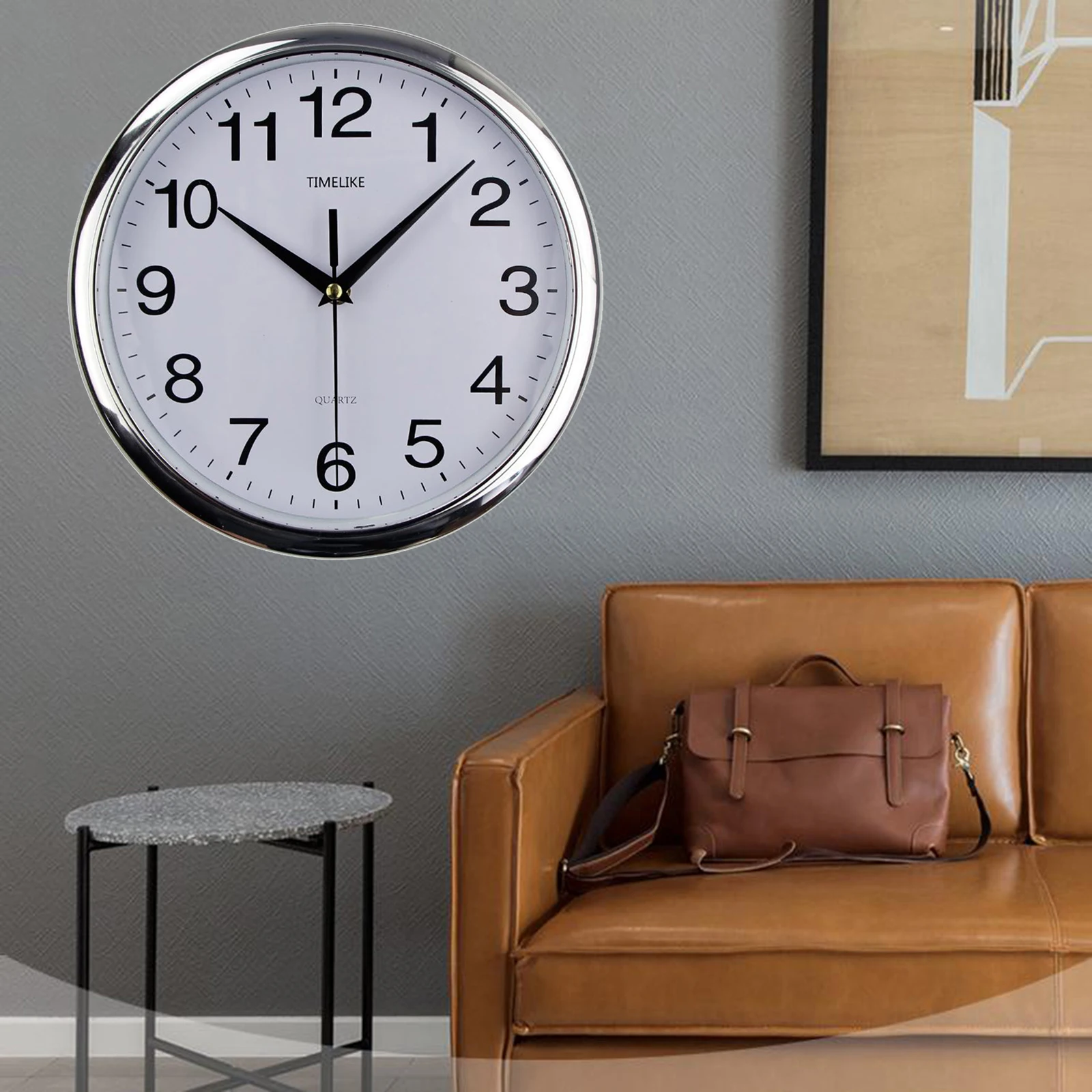 Modern Wall Clock Classic Nordic Modern Design Silent Non Ticking Hanging Horloges Bedroom Living Room Study Home Decor