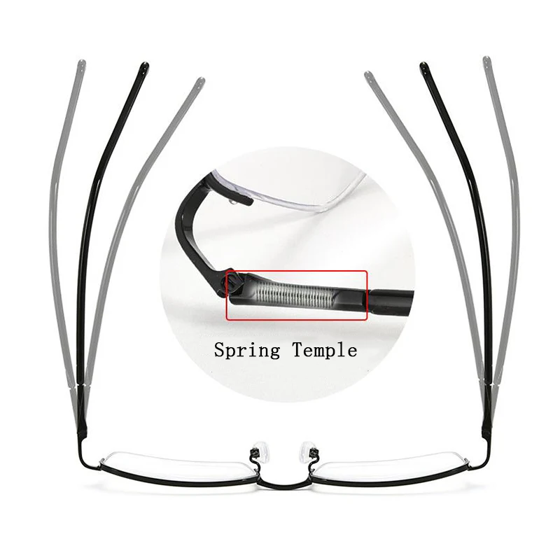 المعادن Semirim مكافحة الضوء الأزرق الرجال نظارات القراءة التقدمية المكبر النساء نظرة بالقرب من بعيدا طويل النظر النظارات + 1.0 ~ + 4.0