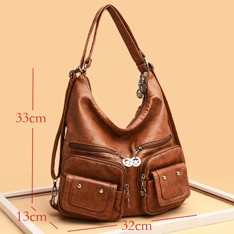 High Quality Leather Handbags Women Bags Luxury Brand Designer Shoulder Crossbody Hand Bags For Women 2024 Purses And Handbags