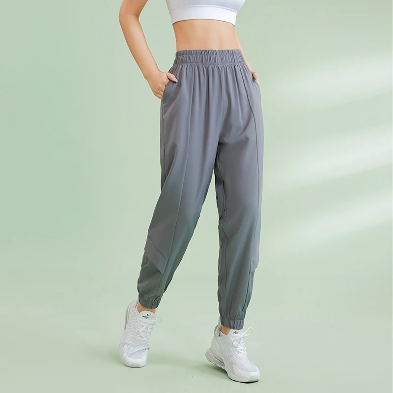 VANSYDICAL Sweatpants Women Baggy Sports Pants Joggers Wide Leg Oversized Streetwear High Waisted Trousers Female Outdoor Pant