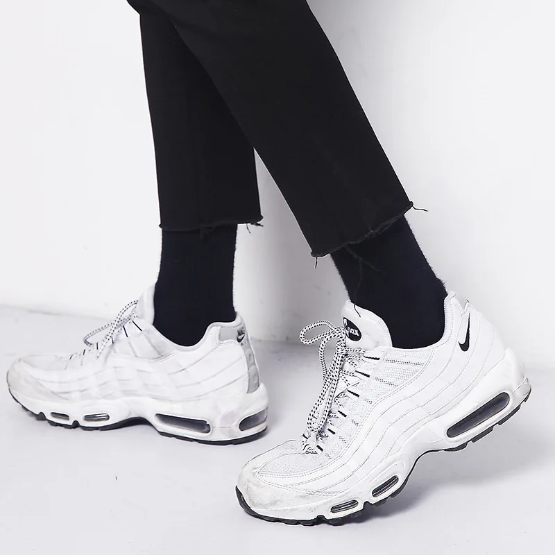 Spring/Autumn Men's Slim Cropped Denim Skinny Pants Black Frayed Stretch Men Jeans Trousers Korean Cropped Pencil Pants Male