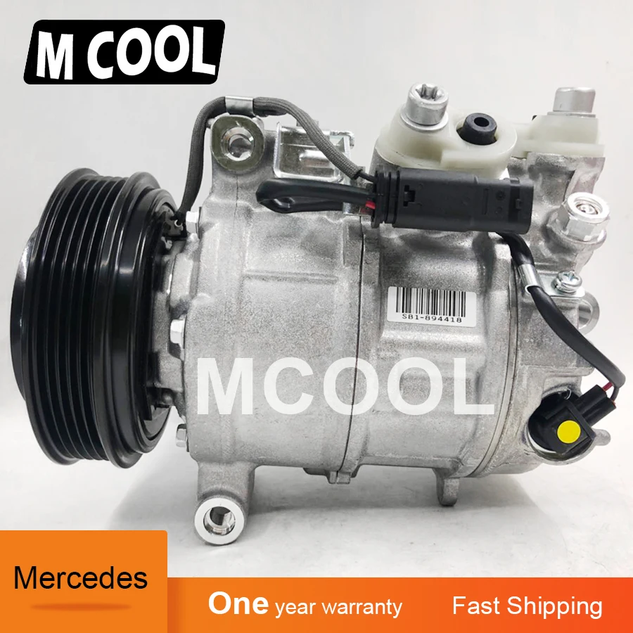 For Brand New Auto AC Mercedes Benz Compressor ac Mercedes-Benz compressor  B200B180GLK 1.6 0008301201 for car Mercedes