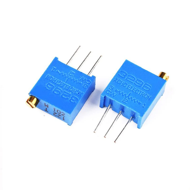 10PCS 3296W potentiometer precision adjustable resistance multi-turn trimming 1K 2K 5K 10K 100K 103 100R Trimmer Potentiometer