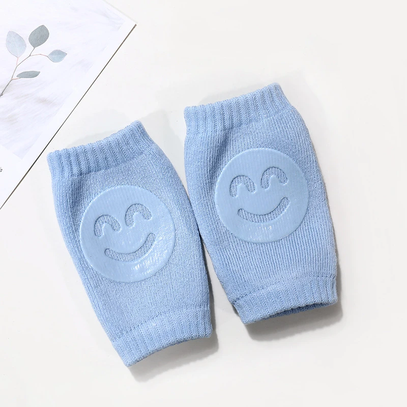 Baby Accessories Knee Pads Leg Warmer Gaiter Safety Smile Girl Boy Kids Crawling Elbow Kneepad Slips Toddlers Protector Infant