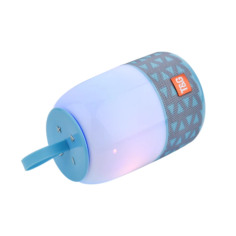 T & G TG608 LED Flash Light ลำโพงบลูทูธแบบพกพา Mini Wireless ลำโพงซับวูฟเฟอร์กันน้ำกลางแจ้งเพลงกล่องลำโพง