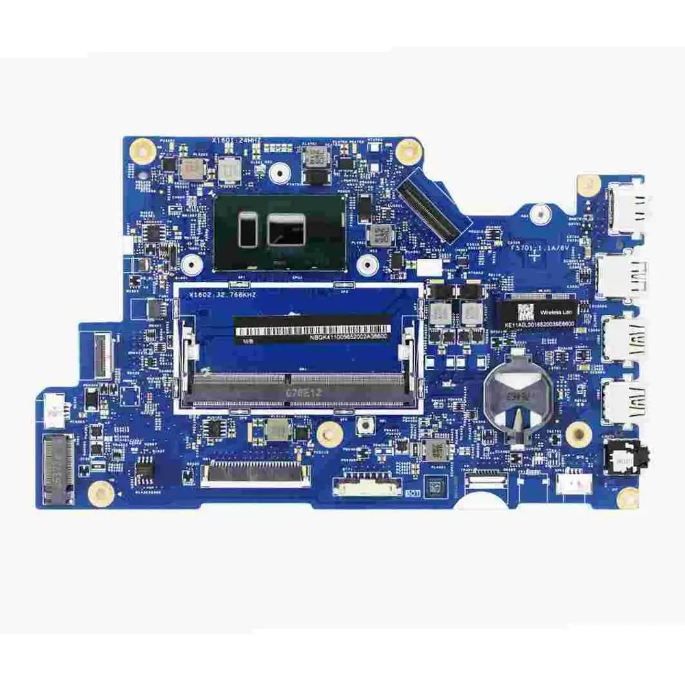 

NB.GK411.005 NBGK411005 Laptop DDR4 Motherboard 16801-1M 448.016A5.001M w/ i5-7200u CPU for Acer Spin 5 SP513-51 Laptops