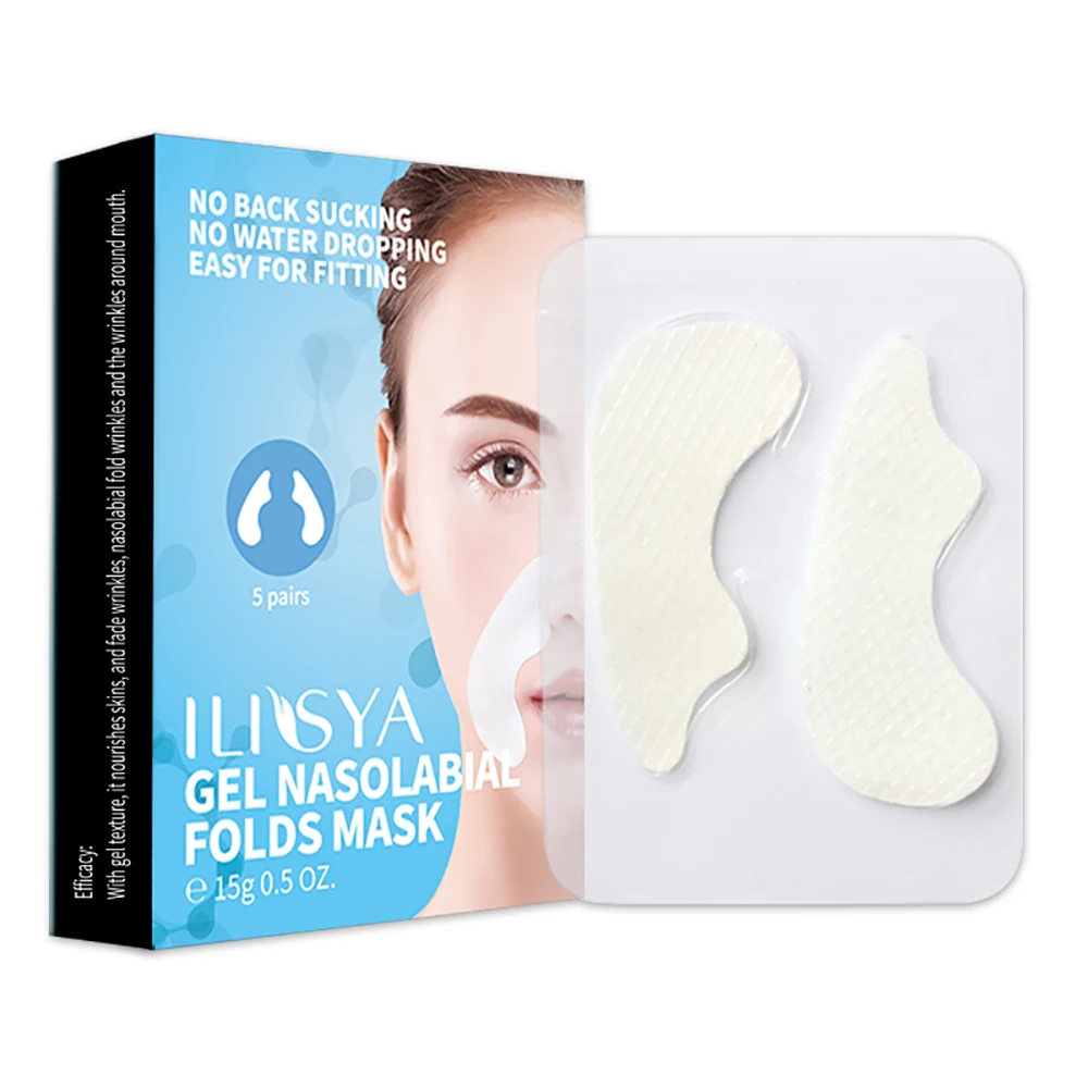 Anti-Wrinkle Nasolabial Folds Patch Fine Lines Removal Stickers Anti-Aging Mask Moisturizing Face Care