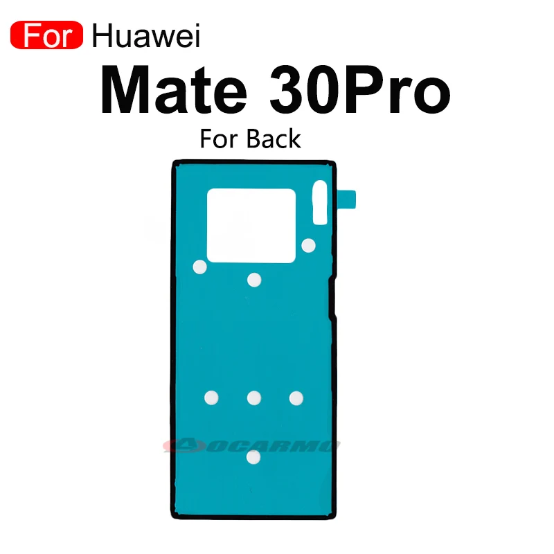 For Huawei Mate 30 Pro Front Lcd Screen Waterproof Sticker Back Cover Adhesive Glue