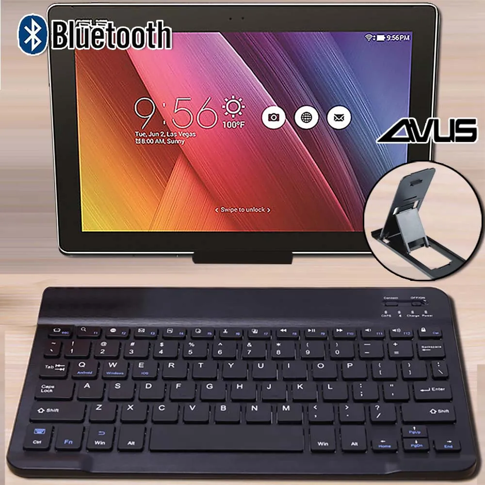 Ultra Slim Wireless Bluetooth Keyboard for Asus MEMO Pad 10/MEMO Pad Smart 10 10.1