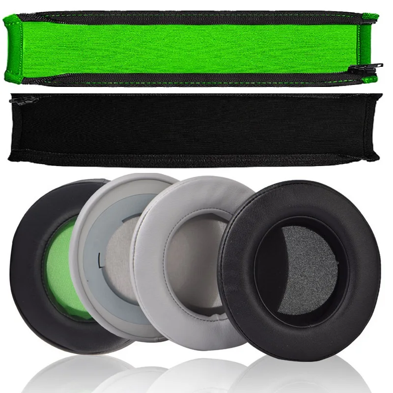 

Replacement Earpads Cushion for Razer Kraken Pro V2 Protect Headband Headbeam for Razer Kraken 7.1 V2 / Kraken V2 Headphone