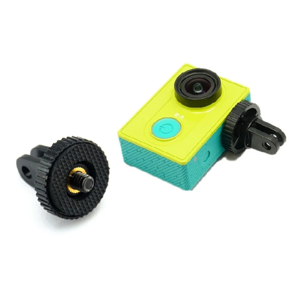 Крепежная площадка для крепления переходника штатива 1/4 головки винта адаптер плотно прилегающий чехол для GoPro Hero 8 7 6 5 подходит для DJI экшн Камера DSLR аксессуары DV комплект