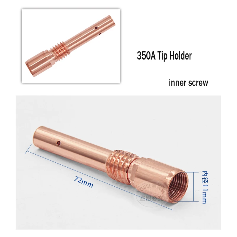 

2 шт./лот Mig Panasonic Сварочная горелка адаптер держатель внутренний винт 350 А длина 72x11 мм автопистолет аксессуары Бесплатная доставка