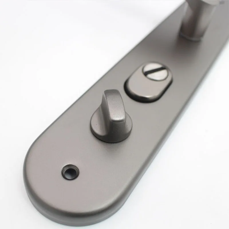 Imagem -03 - Universal Anti-roubo Mortise Entrada Portão Handle Anti-explosão Segurança Bola Porta Fechadura Handle 235 mm Distância