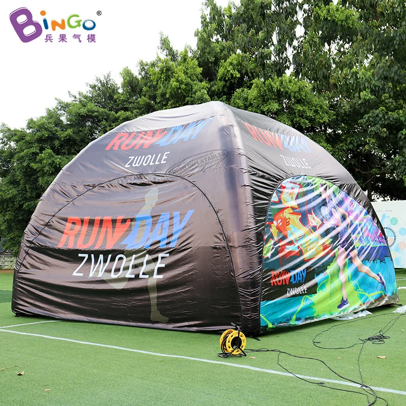 Giant 6x6x4.5 Meters Sealed Inflatable Event Tent With Custom Digital Printing Pattern For Outdoor - BG-T0304