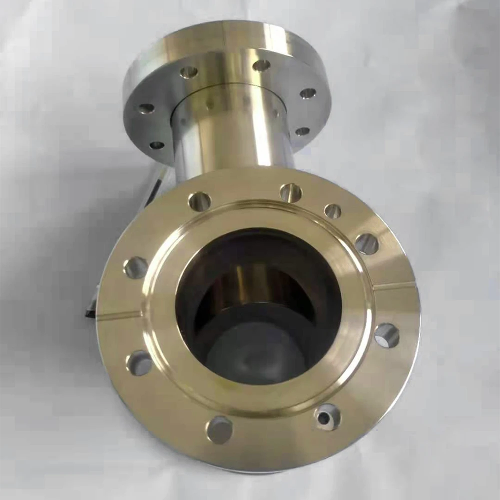 SS Stainless Steel flange Tee CF16 CF25 CF35 CF50 CF63 equal Tee